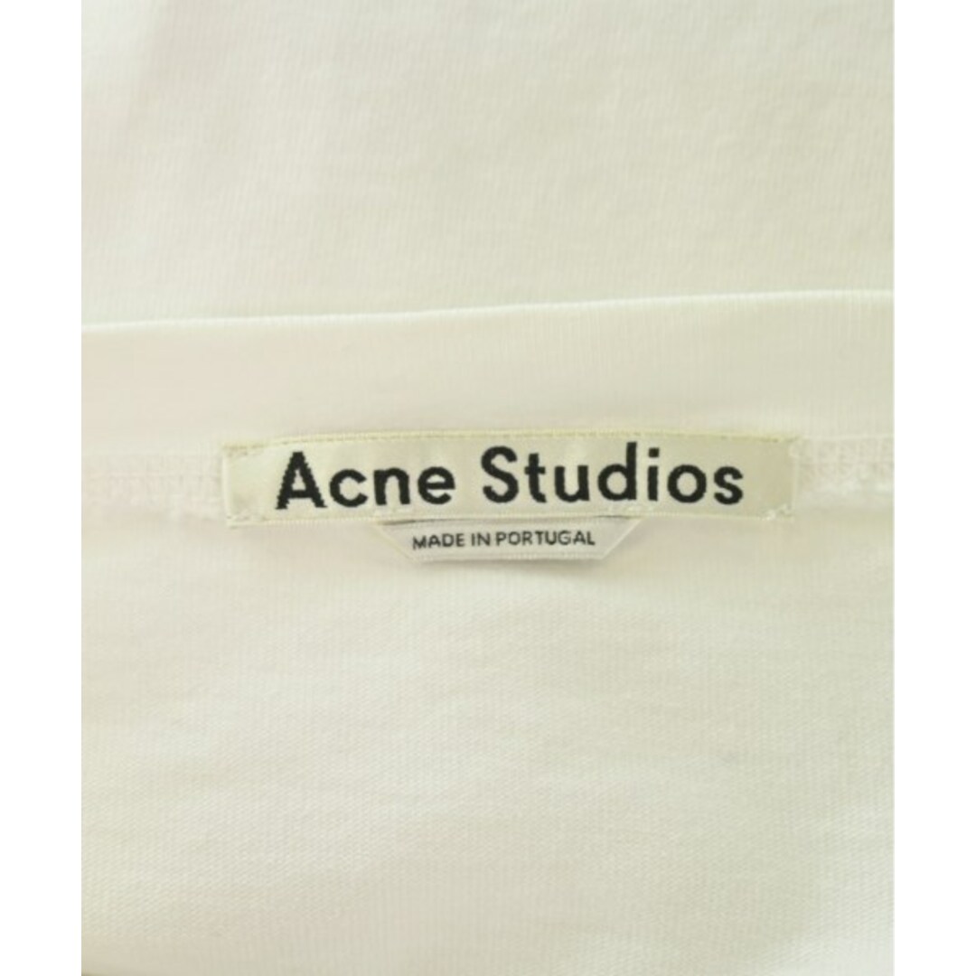 なし開閉Acne Studios アクネストゥディオズ Tシャツ・カットソー XS 白