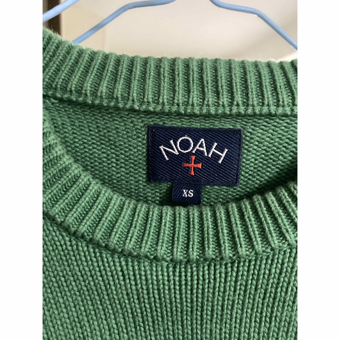 noah nyc cotton sweater green XSサイズ 3