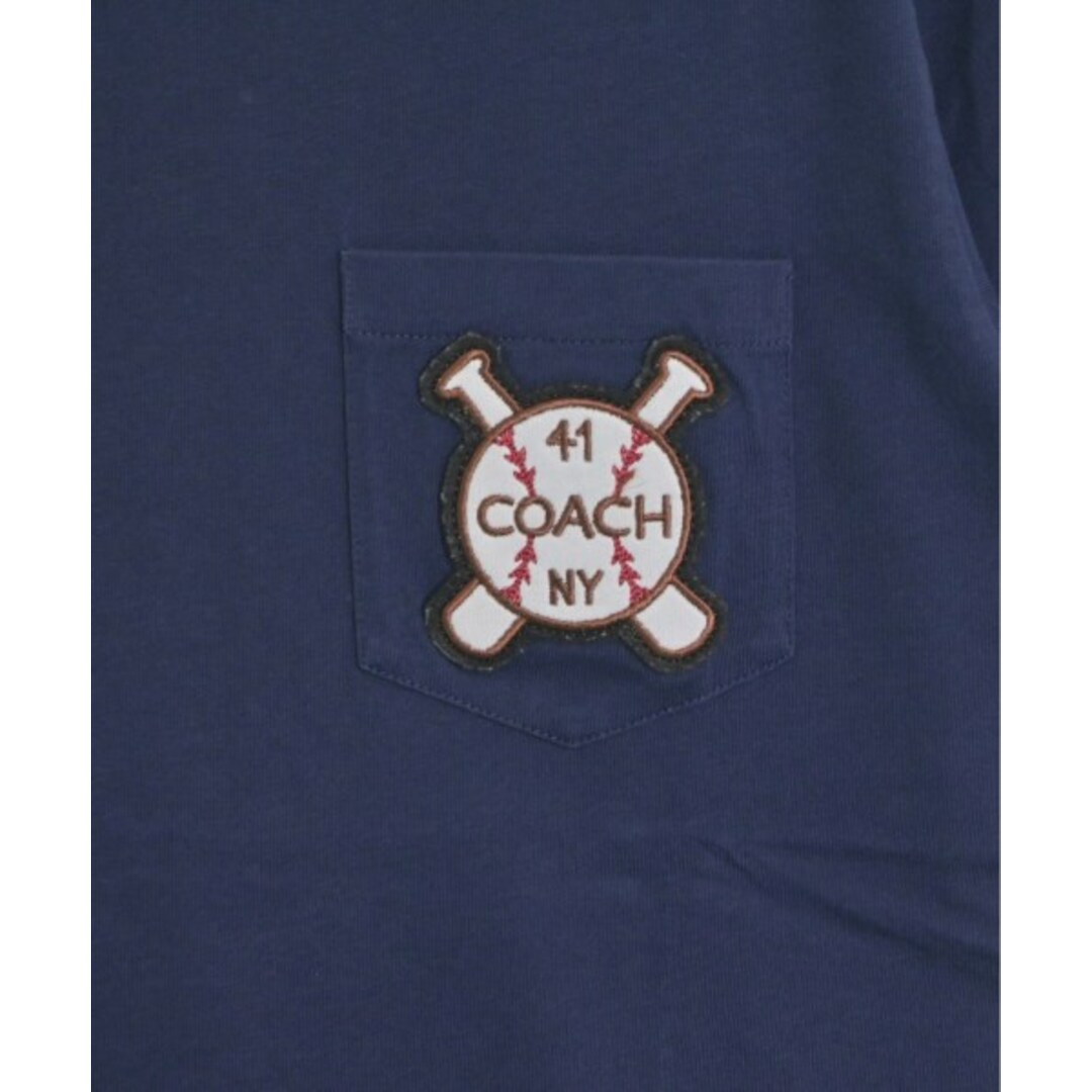 COACH コーチ Tシャツ・カットソー XS 紺