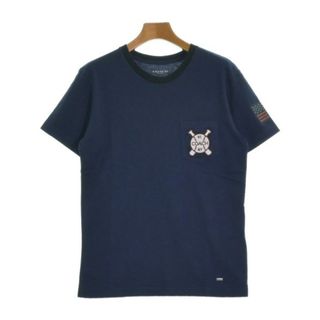 COACH コーチ Tシャツ・カットソー XS 紺