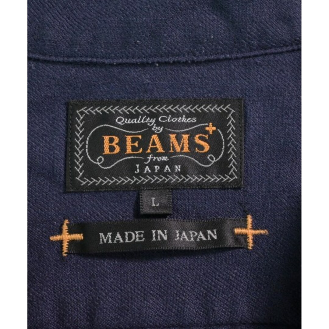 BEAMS PLUS ビームスプラス カジュアルシャツ L 紺