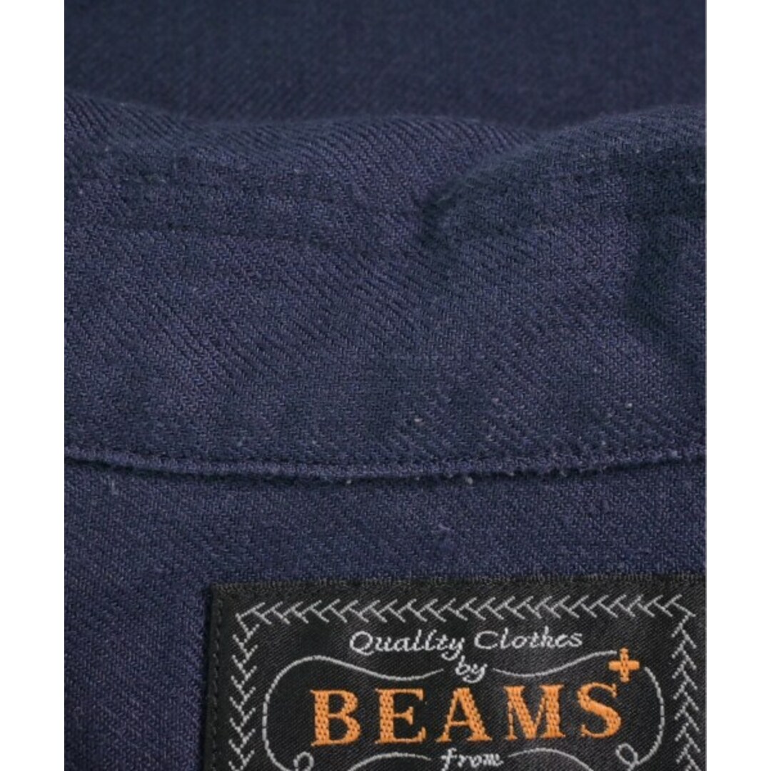 BEAMS PLUS ビームスプラス カジュアルシャツ L 紺