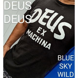 デウスエクスマキナ(Deus ex Machina)のデウスDEUS EX MACHINAデカロゴストリートワイルドスタイルＴシャツ(Tシャツ/カットソー(半袖/袖なし))