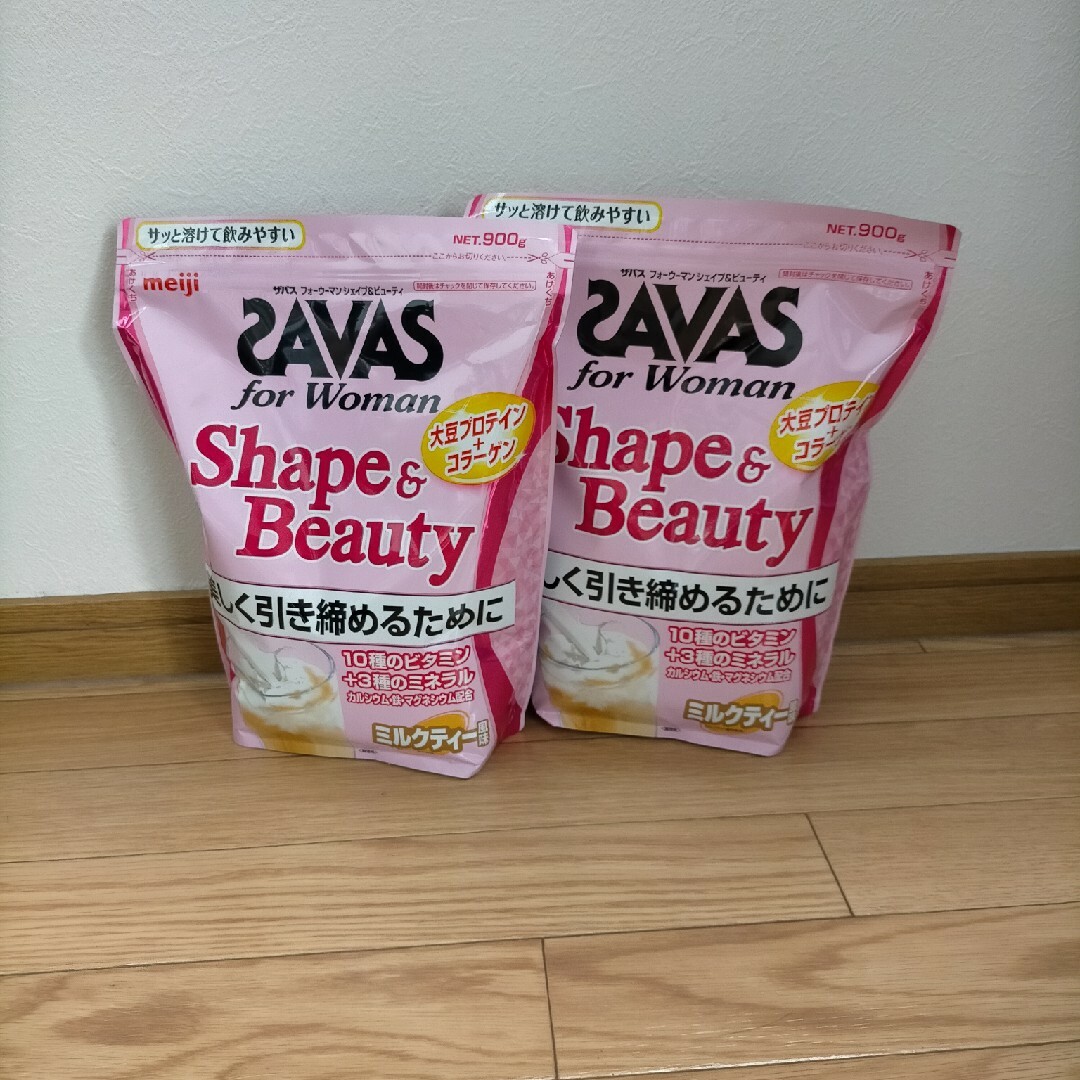 SAVAS - ザバス for Woman ホエイプロテイン100 ミルクティー味 2個 ...