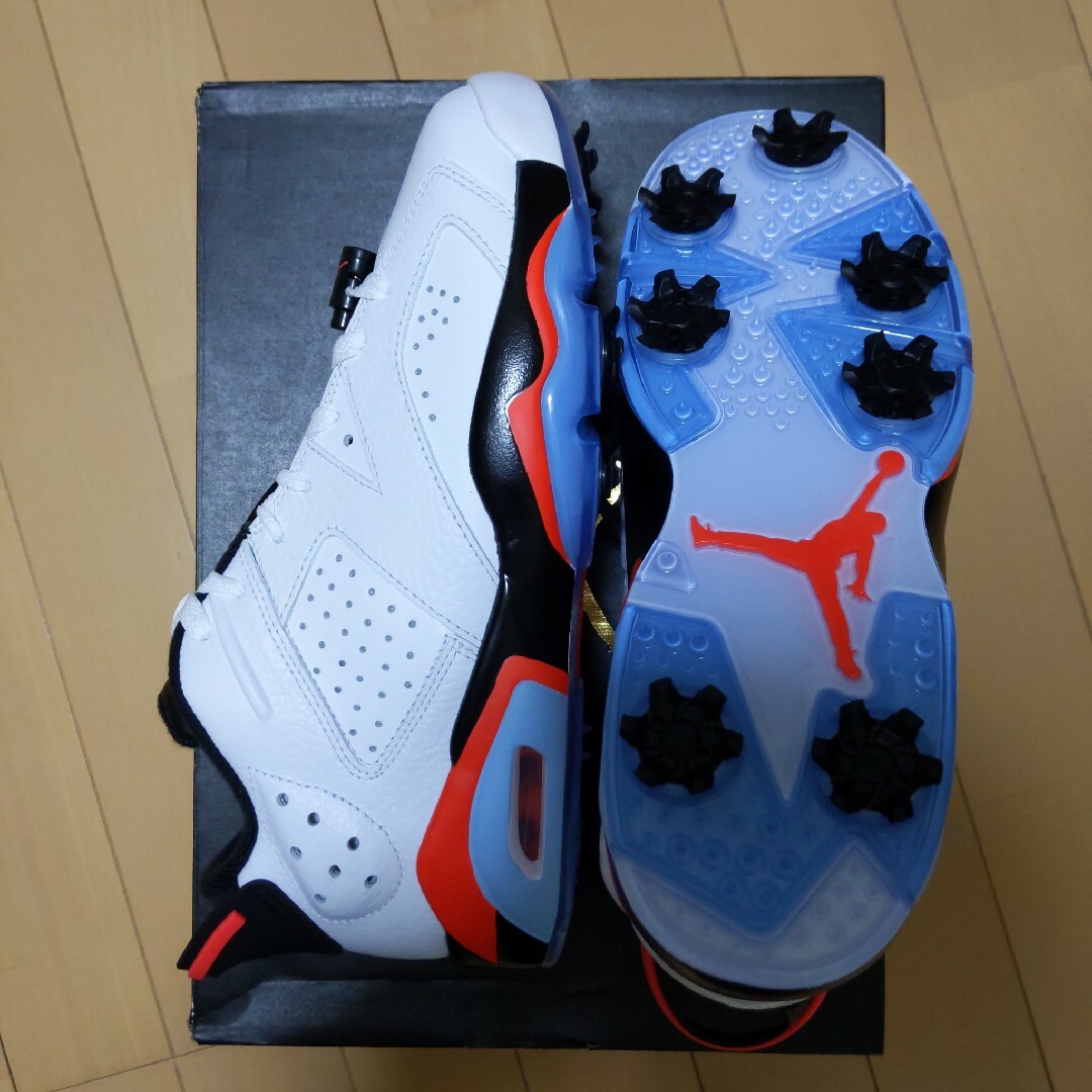 NIKEナイキ AIR JORDAN6 RETRO LOW GOLF  25.5 4