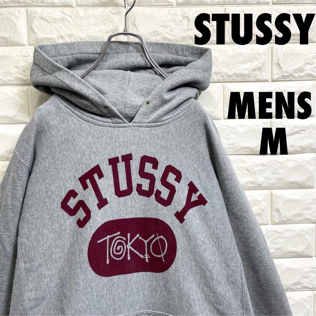 ステューシー STUSSY★レア♪デカロゴパーカー