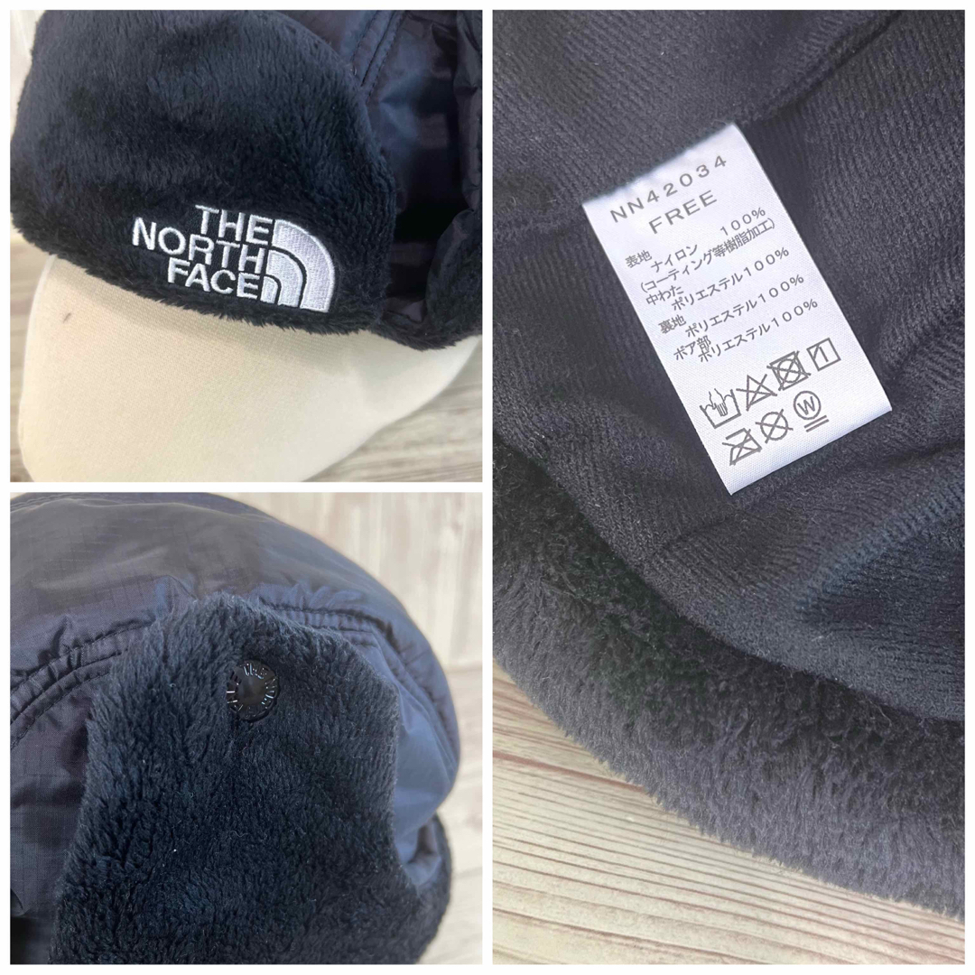 THE NORTH FACE - 【希少】THE NORTH FACE HIM FLEECE CAP 黒 帽子の