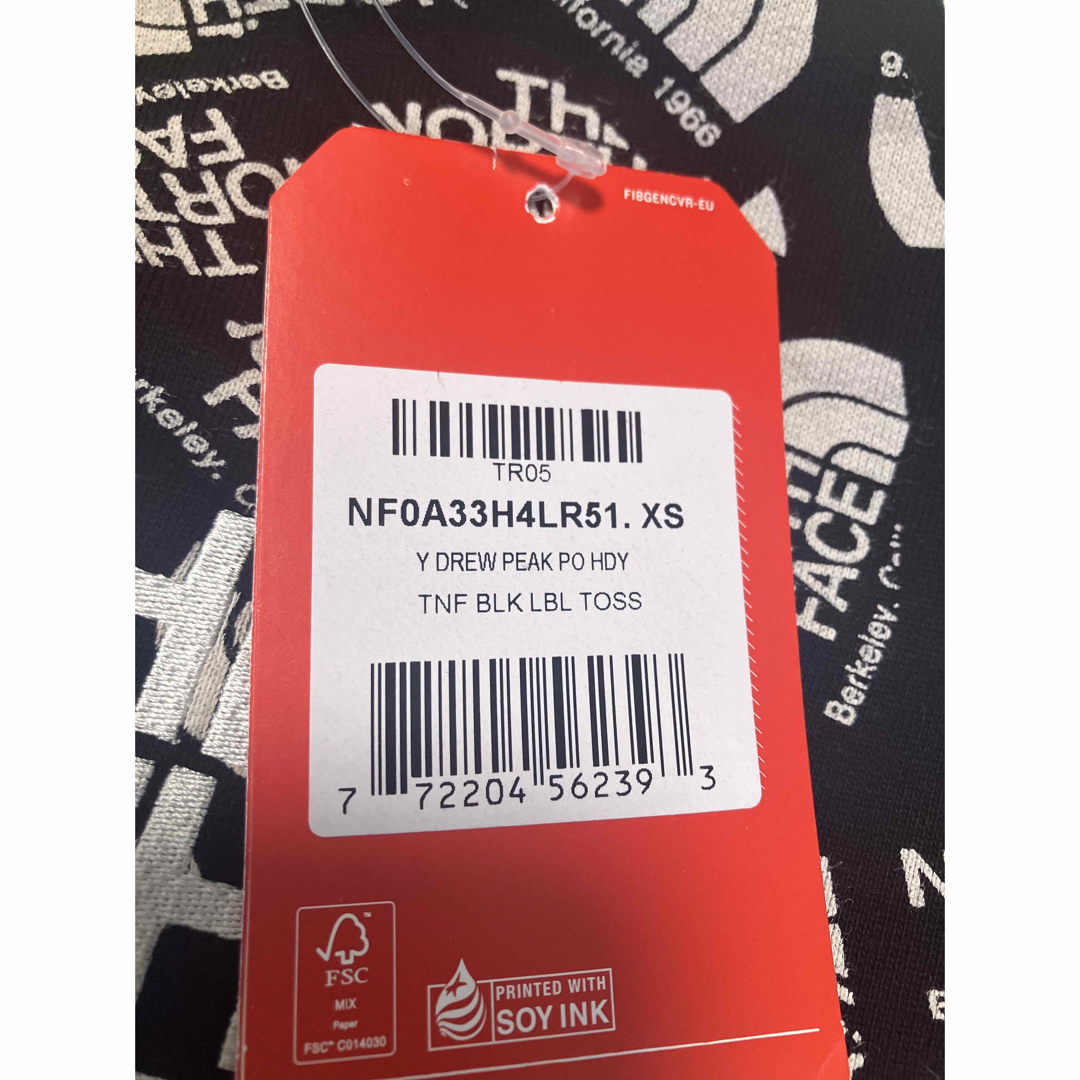 【新品】キッズXSサイズ ノースフェイスNORTH FACE パーカー