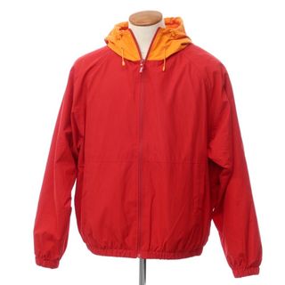 シュプリーム(Supreme)の【中古】シュプリーム Supreme 2023年春夏 Lightweight Nylon Hooded Jacket ポリエステルナイロン フーデッドブルゾン レッドxオレンジ【サイズM】【メンズ】(ブルゾン)