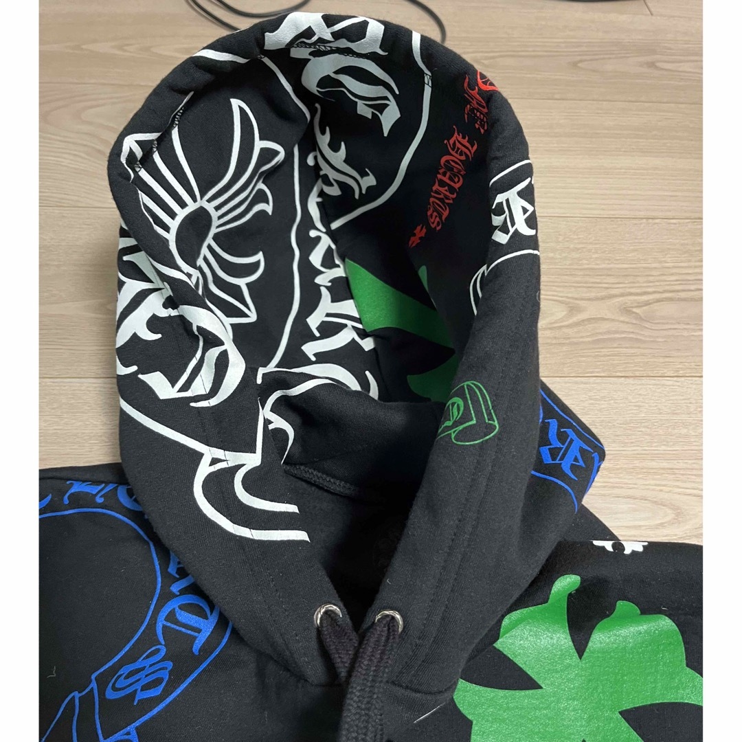 Chrome Hearts(クロムハーツ)のクロムハーツ CHROME HEARTS stencil hoodie サイズM メンズのトップス(パーカー)の商品写真