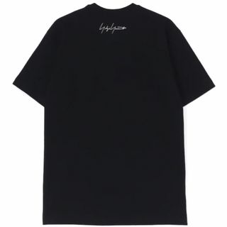 ヨウジヤマモト(Yohji Yamamoto)の【ヨウジヤマモト】Tシャツ ブラック M【新品未試着】(Tシャツ(半袖/袖なし))