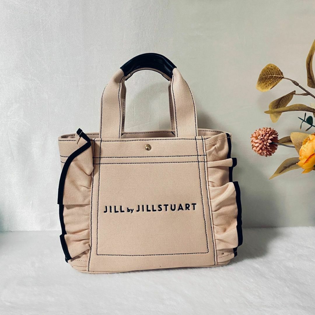 新作 ジルバイ JILLSTUART フリルトートバック 小　　限定カラー