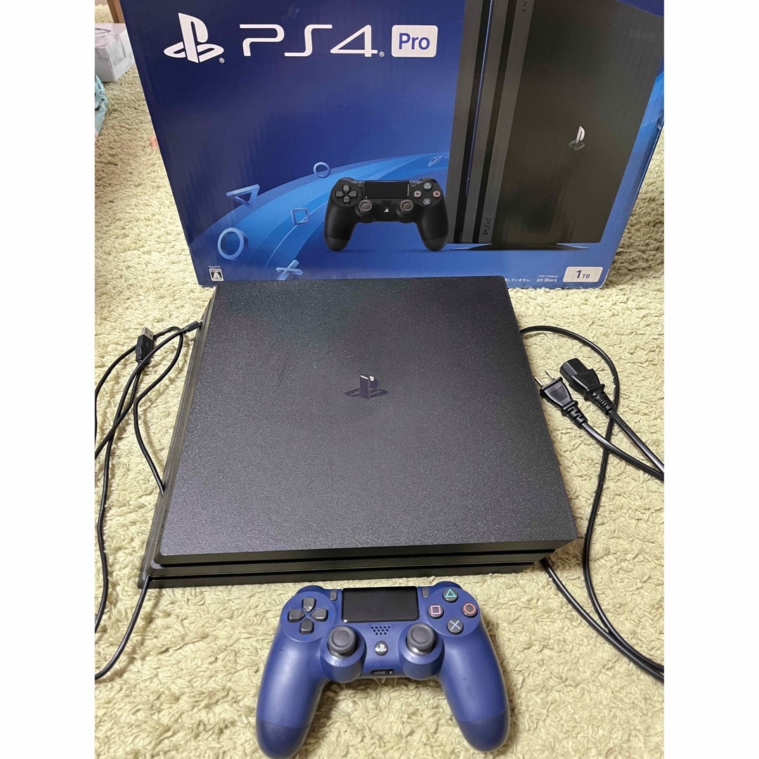 ps4 pro 1TB  本体 美品