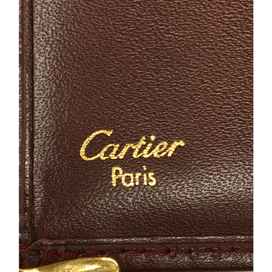 カルティエ Cartier 二つ折り財布  マストライン  メンズ 3