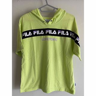 ラブトキシック(lovetoxic)の割引あり　lovetoxic FILA tシャツ Lサイズ(Tシャツ/カットソー)