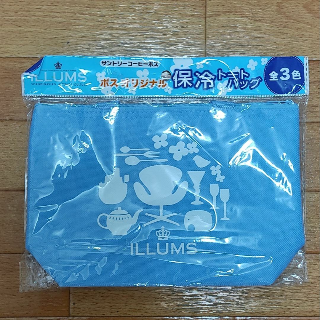 ILLUMS(イルムス)のサントリーコーヒーボス　イルムス保冷トートバッグ エンタメ/ホビーのコレクション(ノベルティグッズ)の商品写真