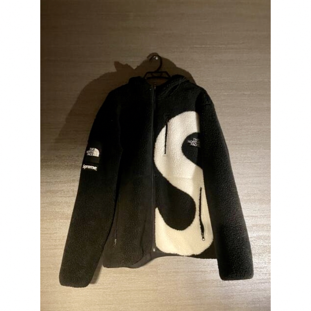 Supreme S Logo Hooded Fleece Jacket XL美品