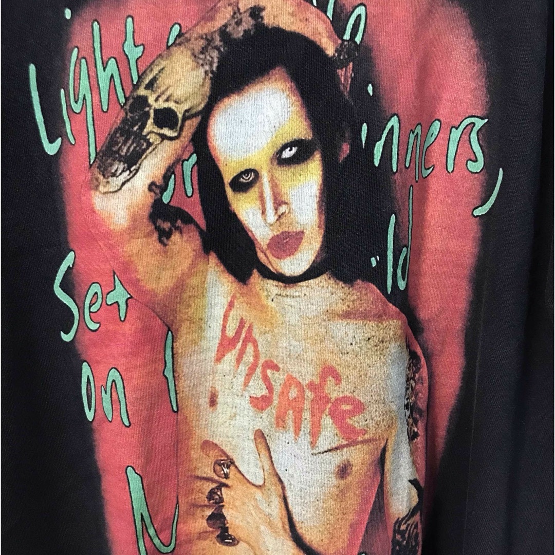 激レア VTG XL Marilyn manson tee - Tシャツ/カットソー(半袖/袖なし)