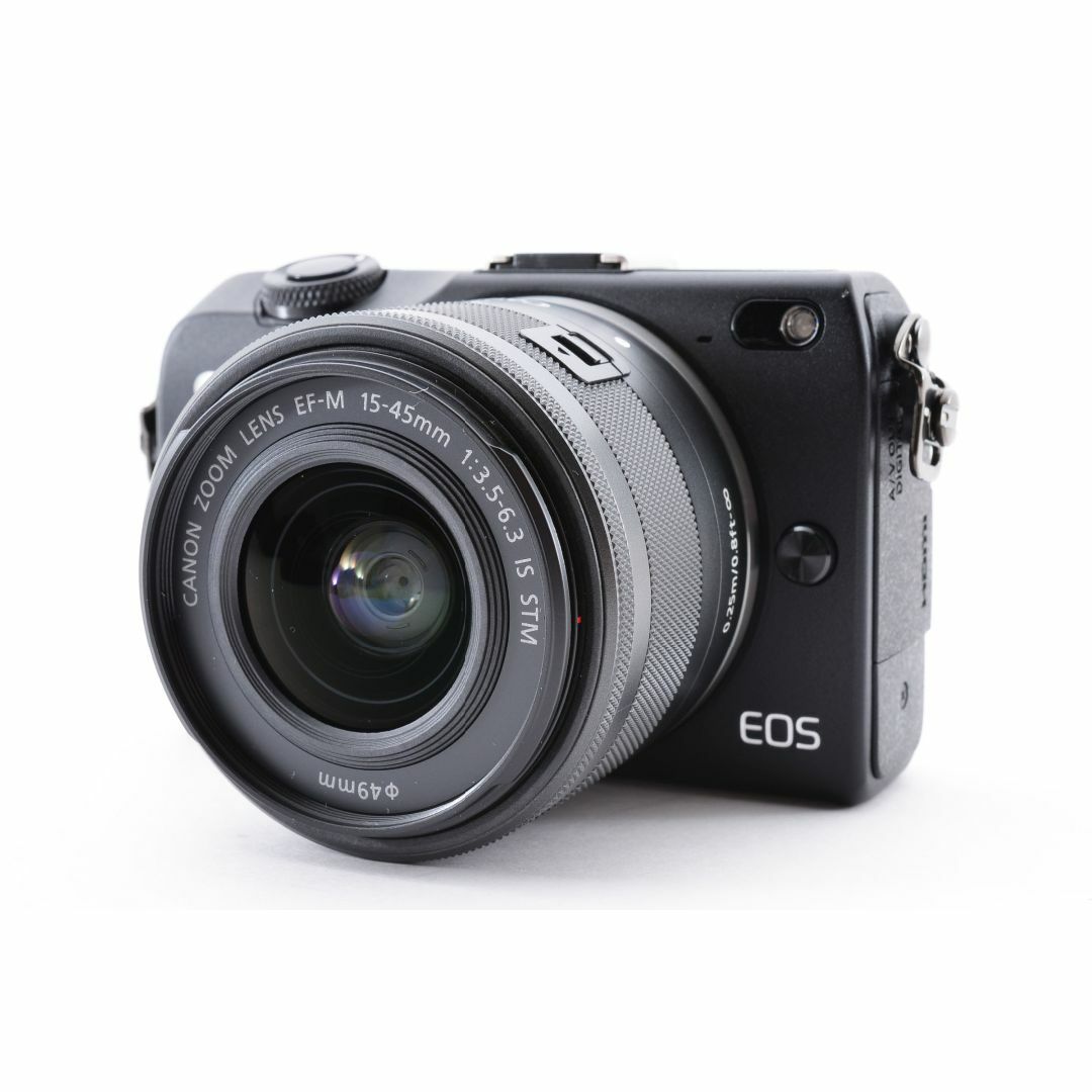 Canon - □美品□キヤノン CANON EOS M2 レンズセット □Wi-Fi搭載の ...