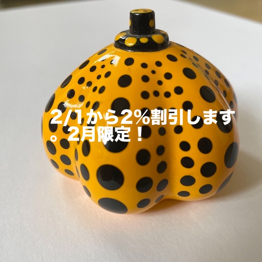 YAYOI KUSAMA pumpkin 草間弥生 カボチャ ペーパーウエイト