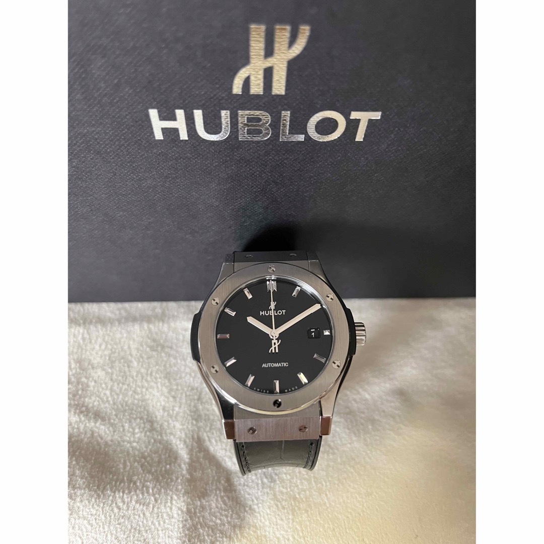 HUBLOT ウブロ クラシックフュージョン　ブラックシャイニー　国内正規店購入