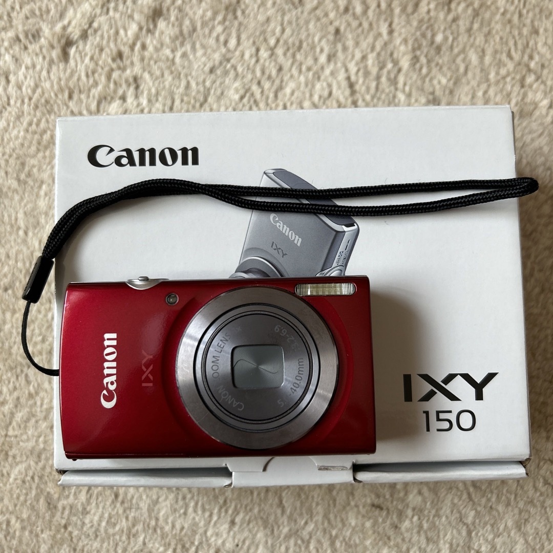 IXY150RE代表カラーキヤノンデジタルカメラ IXY 150 RED(1台)