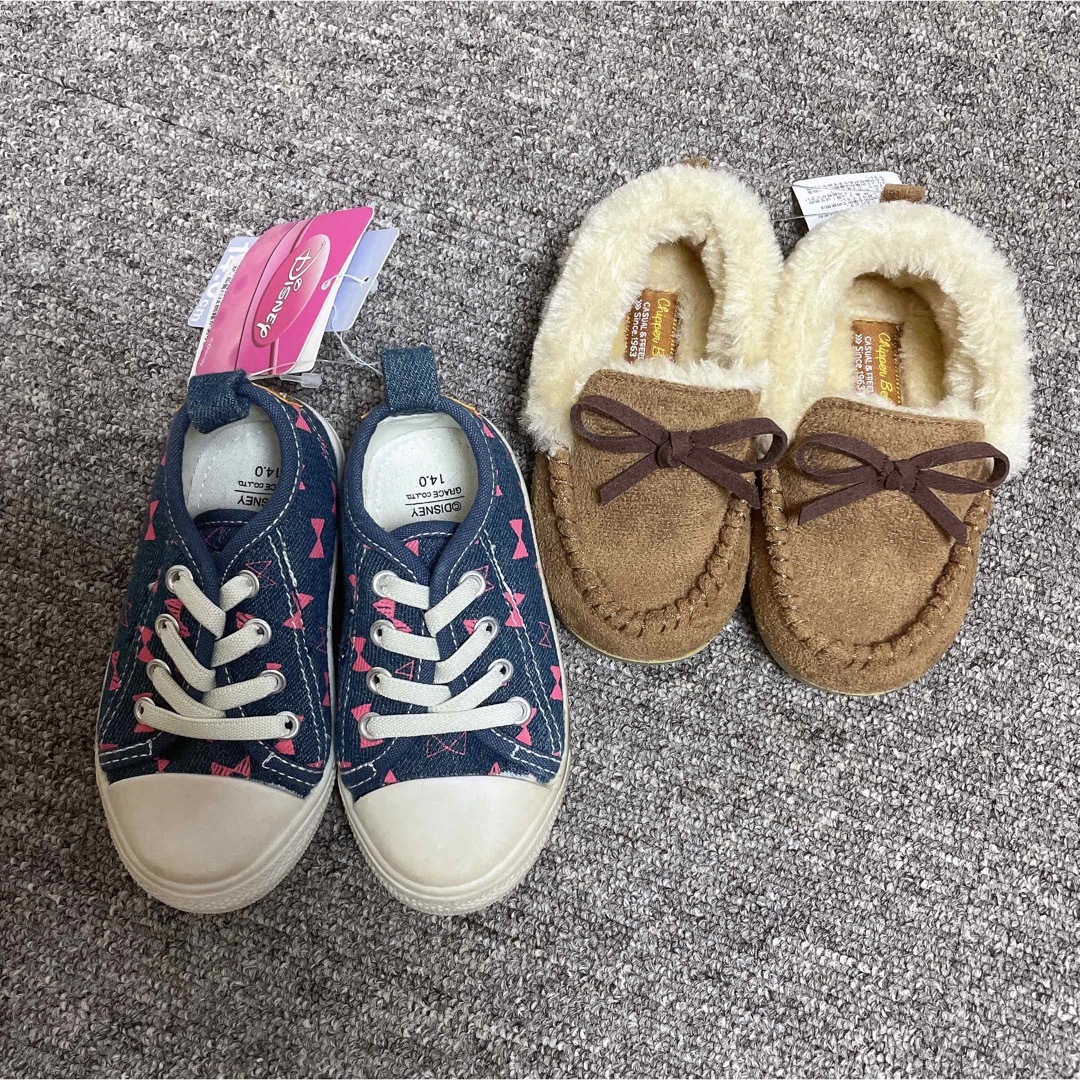 スニーカー 14センチ 2足セット 女の子 | フリマアプリ ラクマ