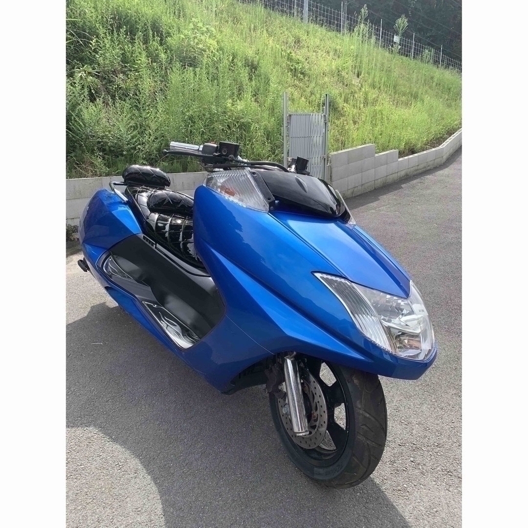 感謝祭☆マグザム 250 ブルー SG17J シート張り替え☆ - 車体