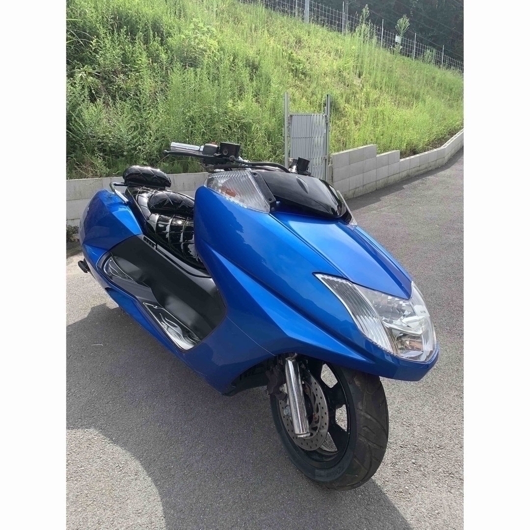 感謝祭☆マグザム 250 ブルー SG17J シート張り替え☆ - 車体