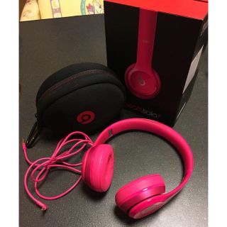 ビーツバイドクタードレ(Beats by Dr Dre)のbeats solo2 ピンク☆限定お値下げ！！(ヘッドフォン/イヤフォン)