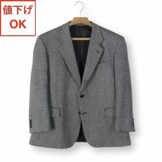 66【極美品】カシミヤ100％ ジャケット SS メンズ A3 ★未使用に近い★(テーラードジャケット)