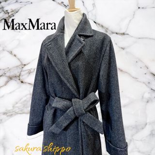 マックスマーラ(Max Mara)のSALE マックスマーラ　白タグ 　マニュエラコート　sz42(ロングコート)