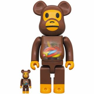 アベイシングエイプ(A BATHING APE)のBE@RBRICK BABY MILO BANANA 100% & 400%(その他)