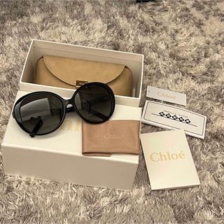 Chloe - クロエ Chloe サングラス サングラス CE698SA 001 UVカットの