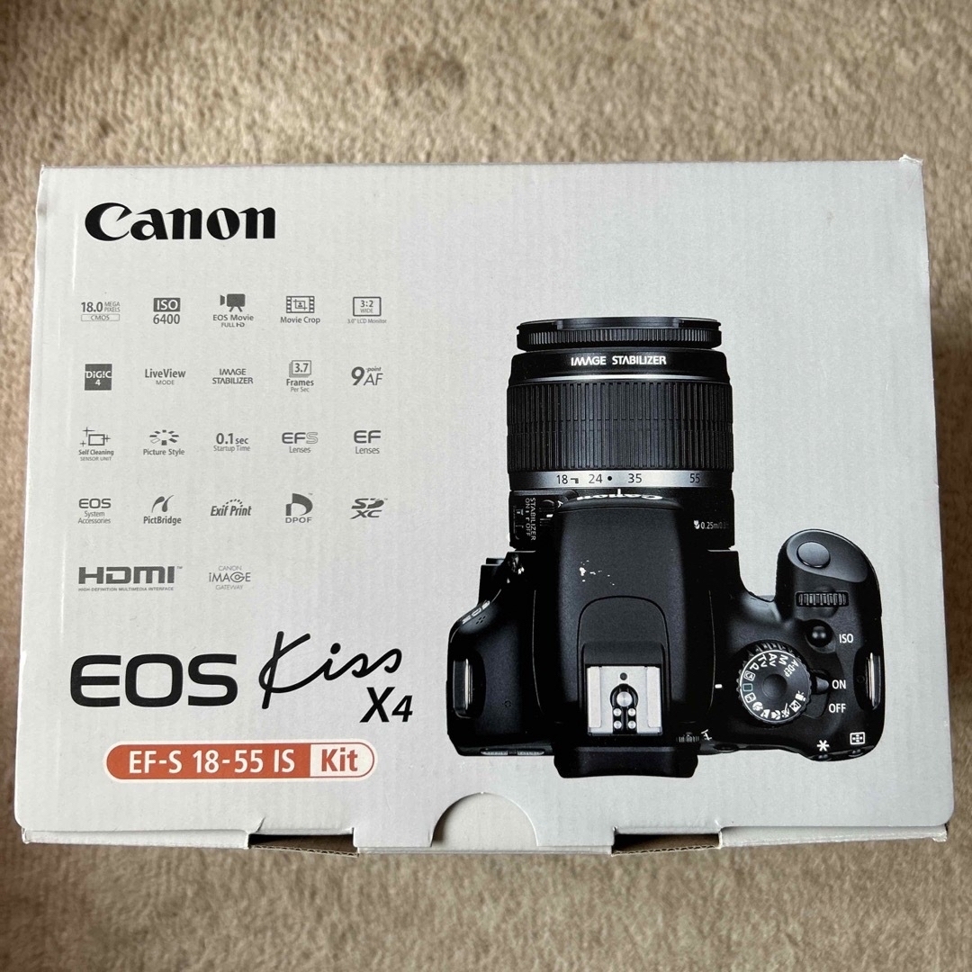 Canon デジタル一眼レフカメラ EOS KISS X4無防塵