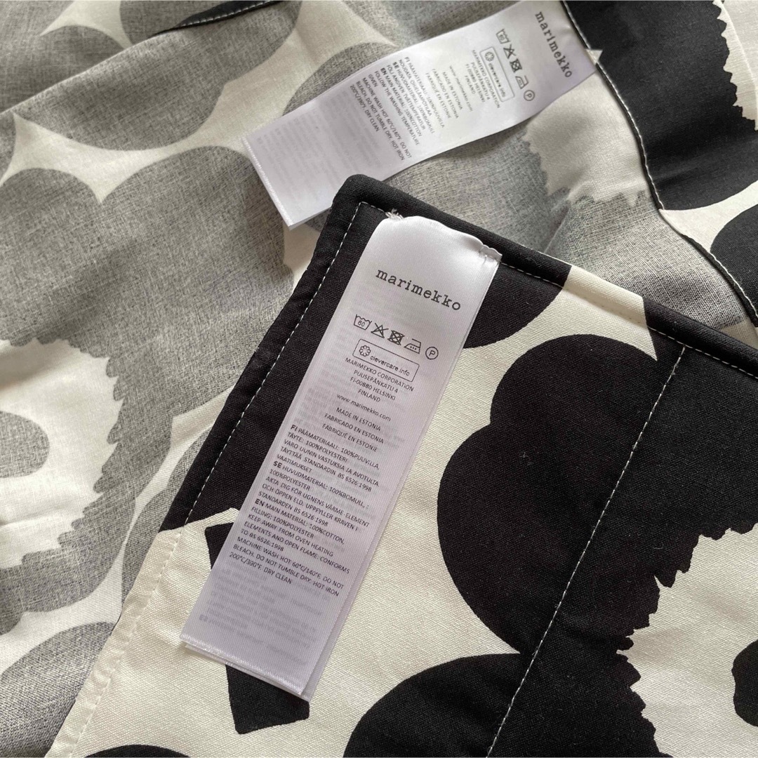 未使用品3点セット マリメッコ エプロン鍋敷きミトン ウニッコmarimekko