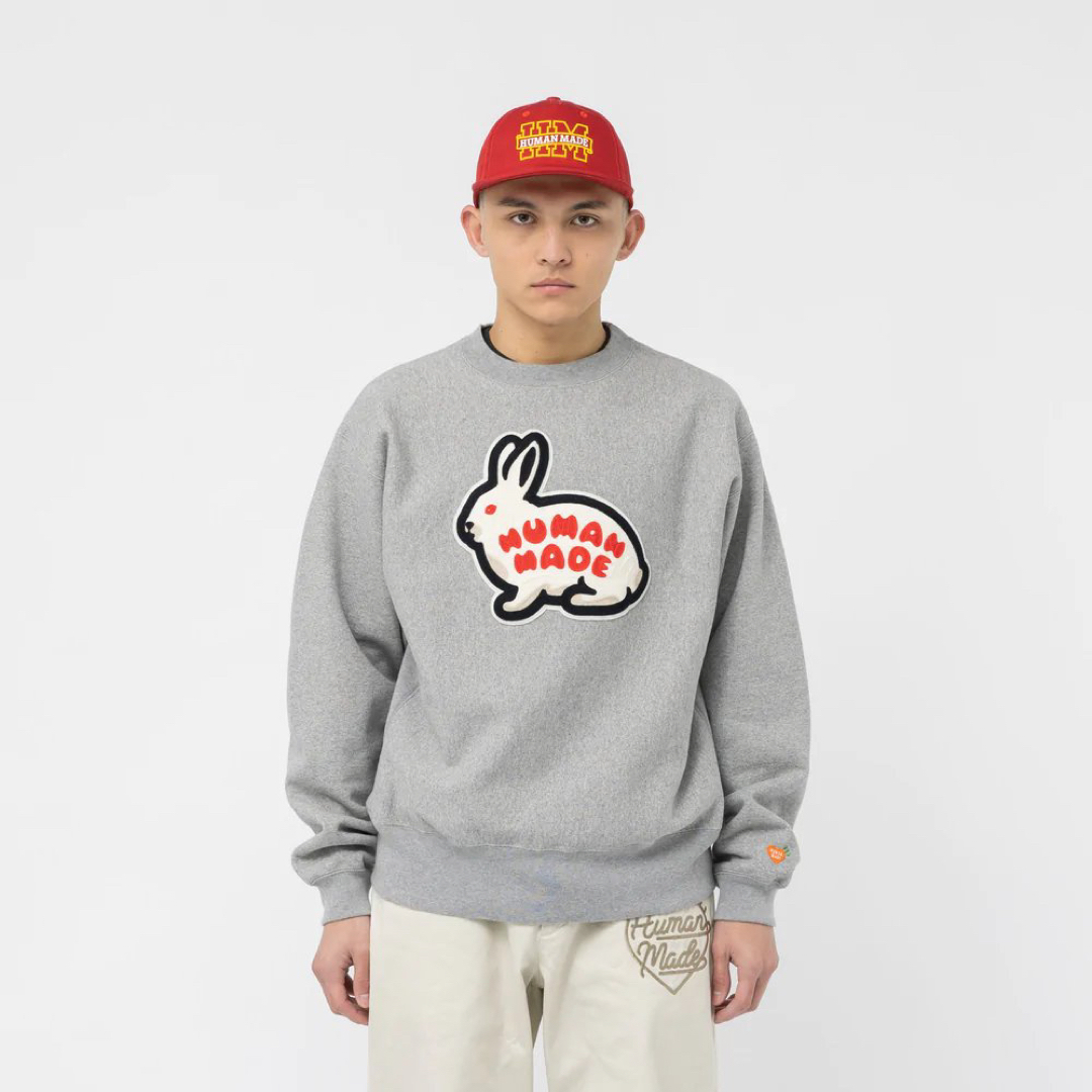 HUMAN MADE RABBIT HEAVYWEIGHT SWEATスウェット-