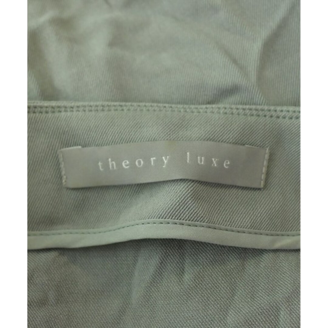 Theory luxe(セオリーリュクス)のtheory luxe セオリーリュクス ワンピース 38(M位) グレー 【古着】【中古】 レディースのワンピース(ひざ丈ワンピース)の商品写真