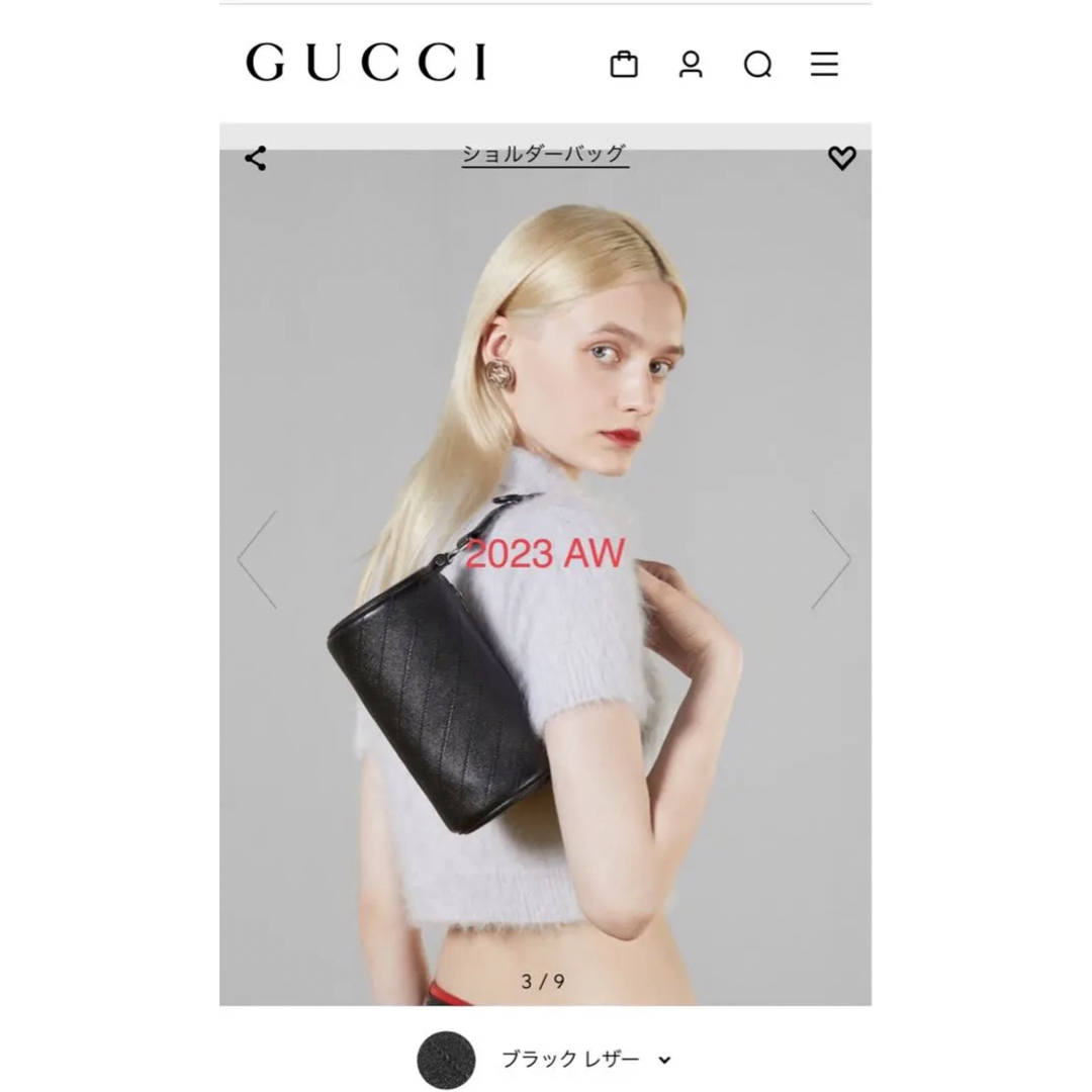 Gucci(グッチ)のGUCCI ショルダーバッグ　新品未使用 レディースのバッグ(ショルダーバッグ)の商品写真
