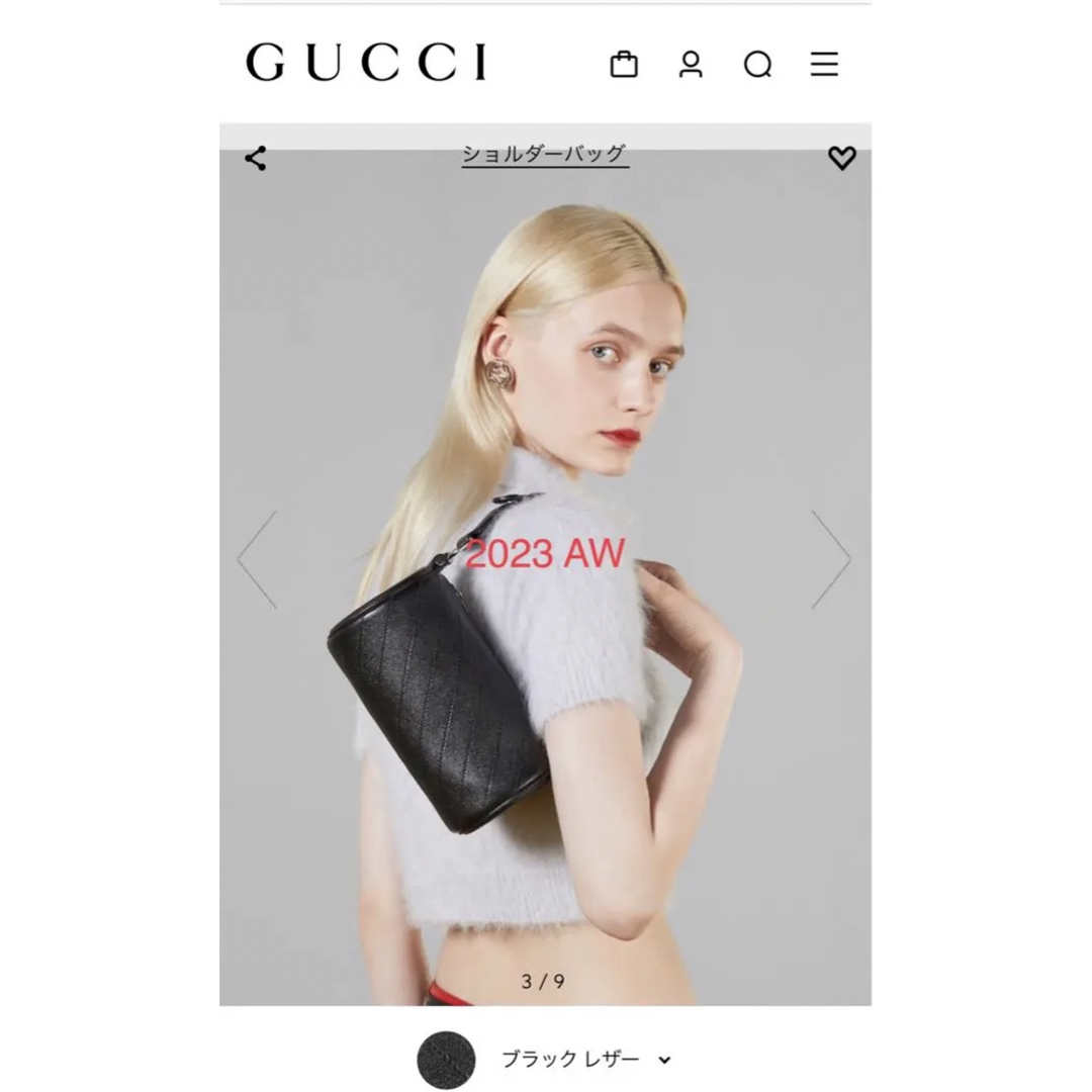 Gucci - GUCCI ショルダーバッグ 新品未使用の通販 by とかぴ|グッチ