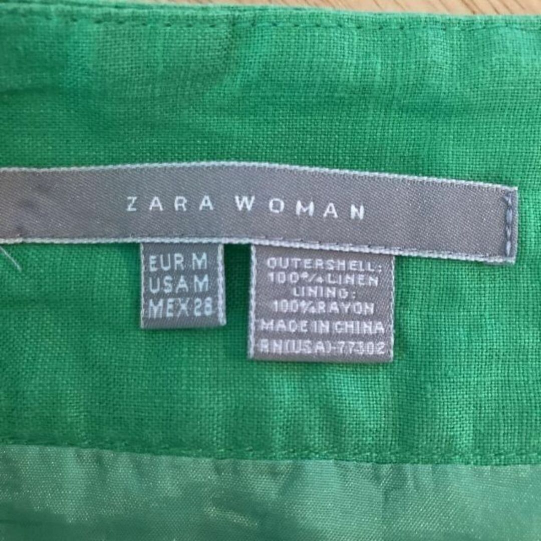 ZARA(ザラ)のZARA 膝丈スカート　春夏 レディースのスカート(ひざ丈スカート)の商品写真