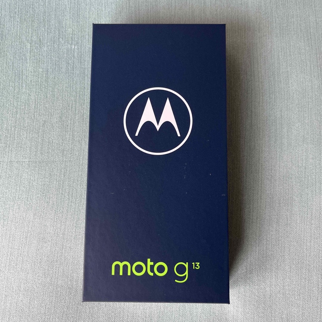 新品未開封　MOTOROLA moto g 13 SIMフリーANDROIDカラー