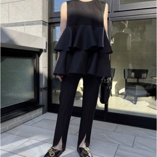 heve 裏起毛バーサタイルパギンス ブラック 36-