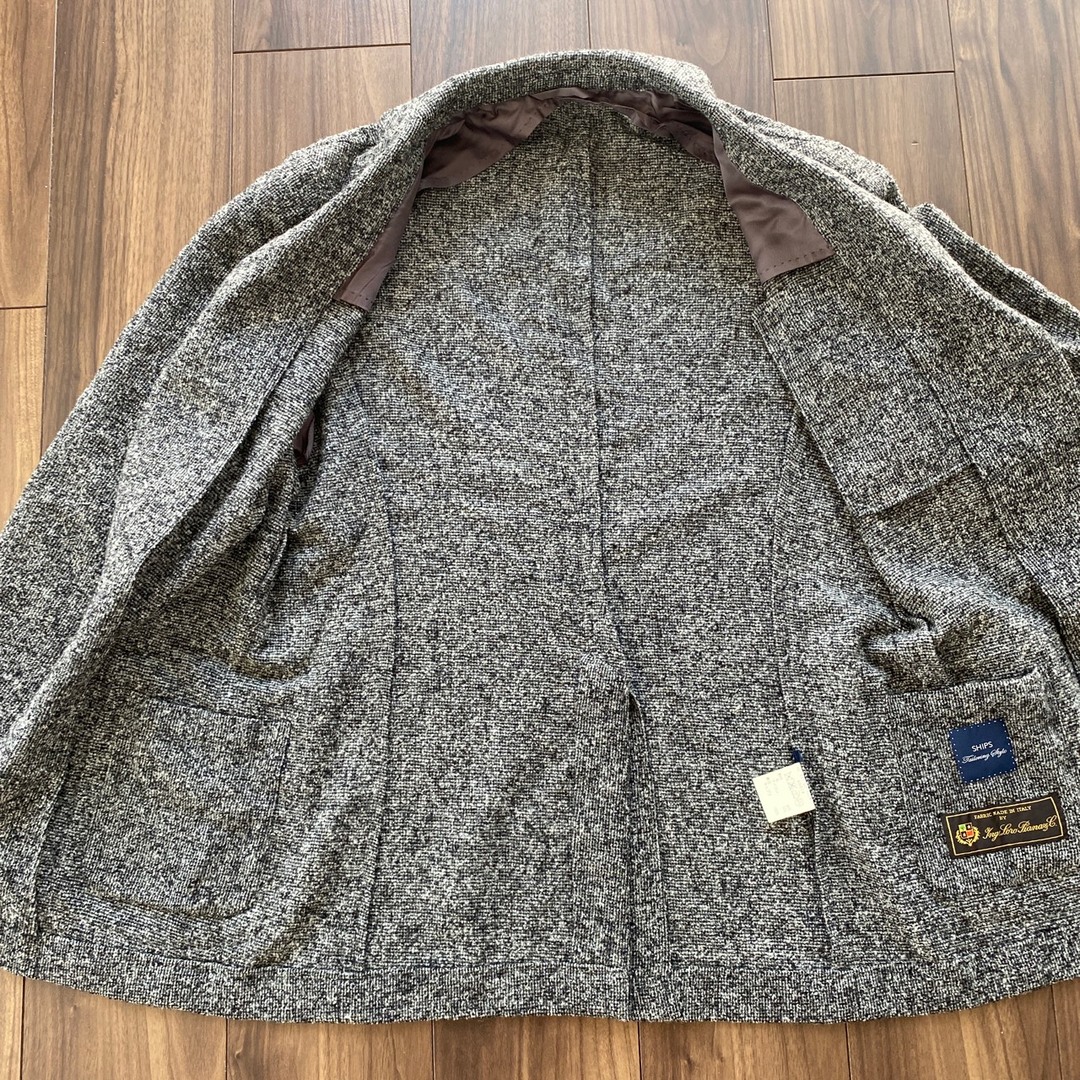 LORO PIANA(ロロピアーナ)のSHIPS × LoroPiana テーラードジャケット 46 ロロピアーナ メンズのジャケット/アウター(テーラードジャケット)の商品写真