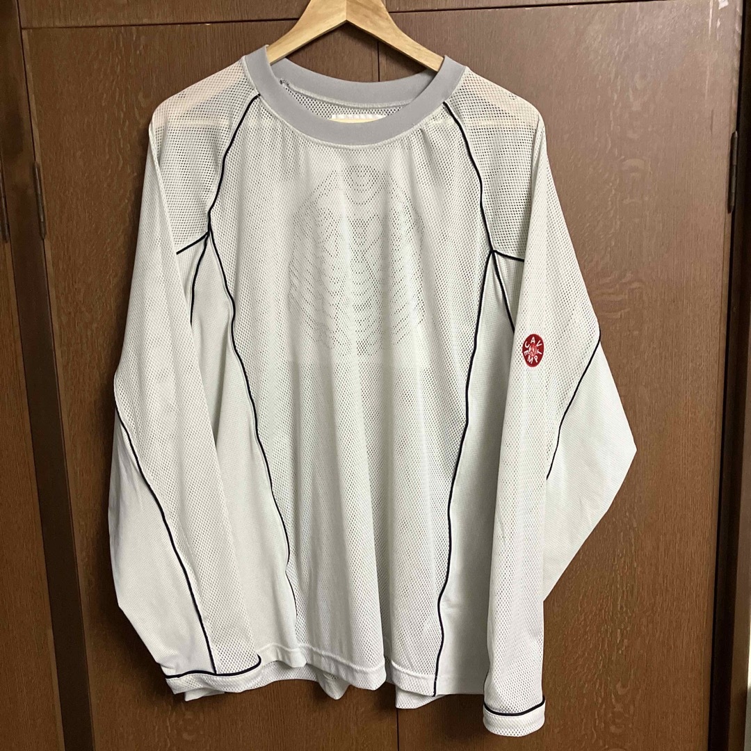 C.E シーイーMESH RAGLAN COLOUR LONG SLEEVE Tトップス