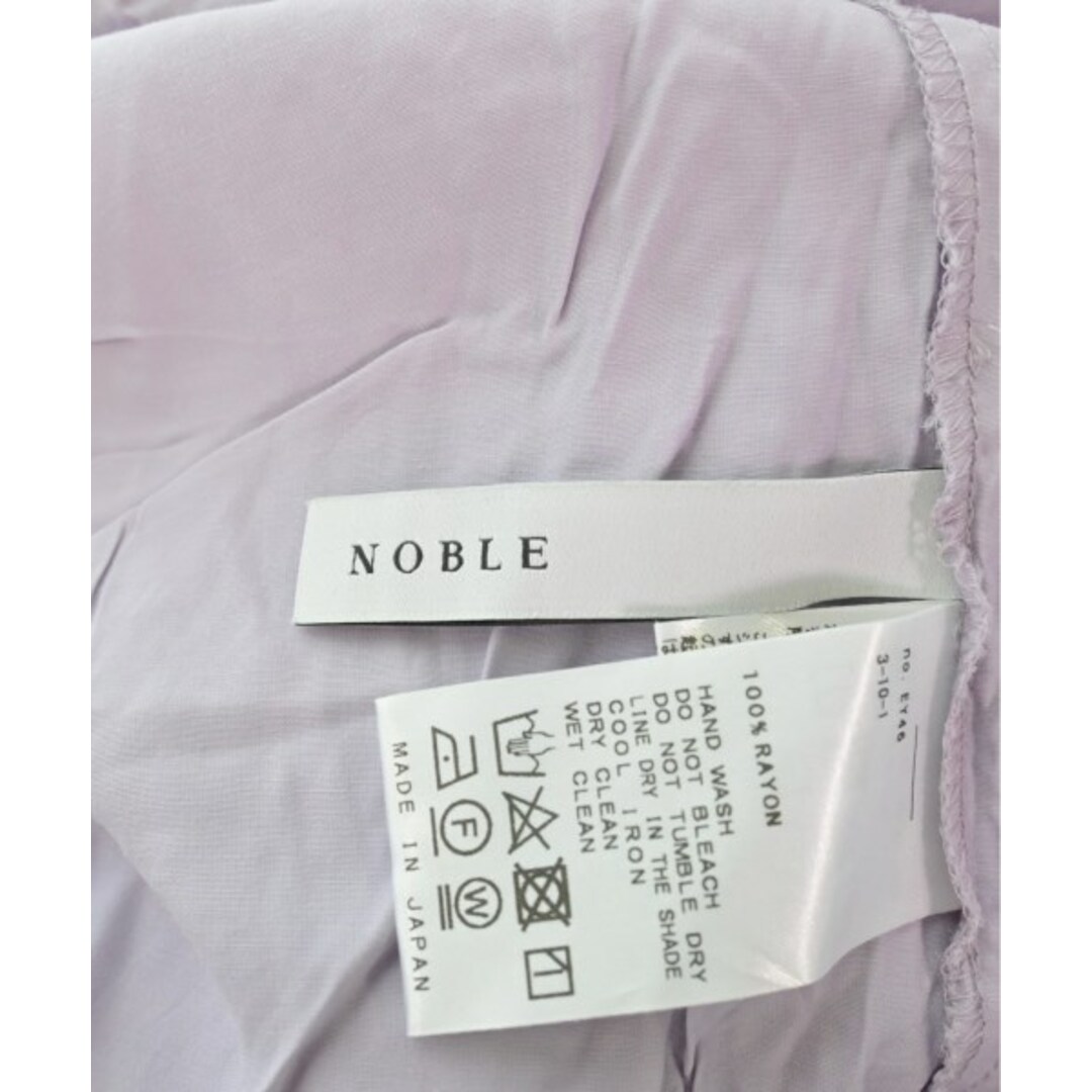 Noble(ノーブル)のNOBLE ノーブル ブラウス F 紫 【古着】【中古】 レディースのトップス(シャツ/ブラウス(長袖/七分))の商品写真