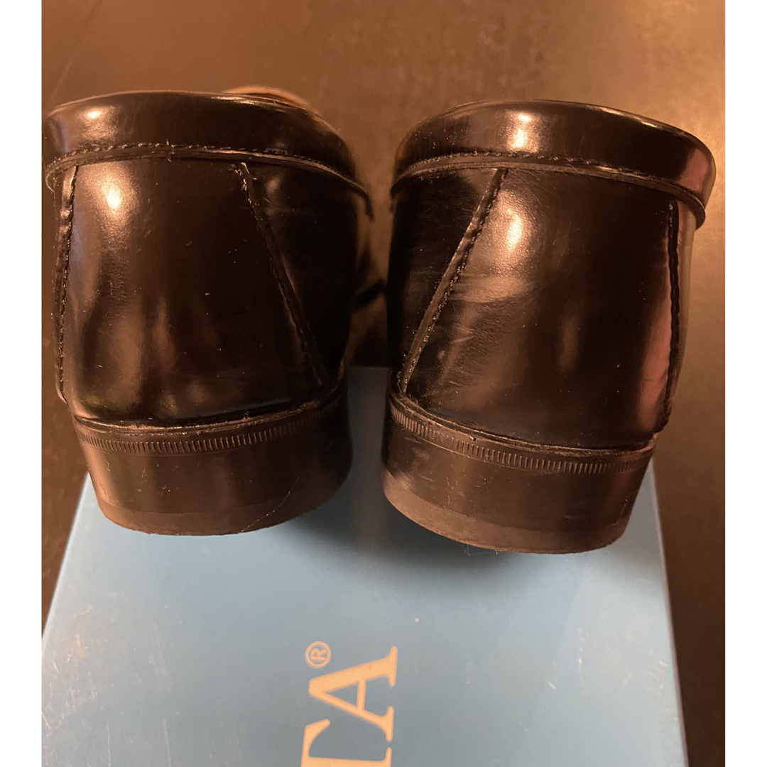 HARUTA(ハルタ)のHARUTAハルタ　ローファー　ブラック24.5㎝ レディースの靴/シューズ(ローファー/革靴)の商品写真