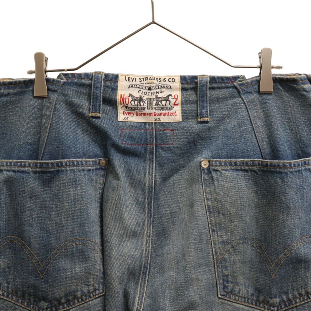 JUNYA WATANABE COMME des GARCONS ジュンヤワタナベ コムデギャルソン xLevi's 19AW  オーバーオールカスタムデニムパンツ インディゴ