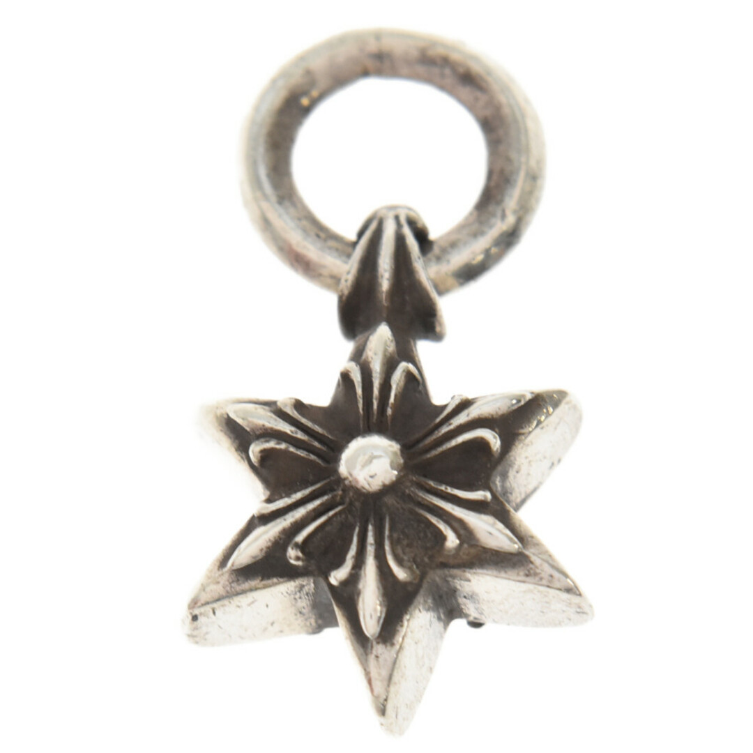 Chrome Hearts(クロムハーツ)のCHROME HEARTS クロムハーツ STAR CHARM/6ポイントスターチャーム シルバーネックレストップ オールド刻印 メンズのアクセサリー(ネックレス)の商品写真