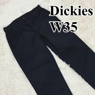 ディッキーズ(Dickies)のディッキーズ　DICKIES　ワークパンツ　長ズボン　黒ブラック　メンズ古着(ワークパンツ/カーゴパンツ)